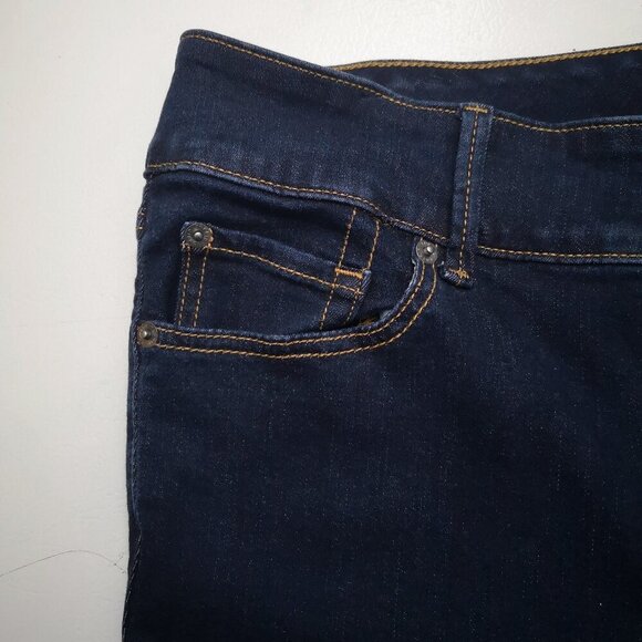 Torrid #feel the fit Ladies Size 16 Super Soft Dark Wash Crop Jeggings - Picture 5 of 13